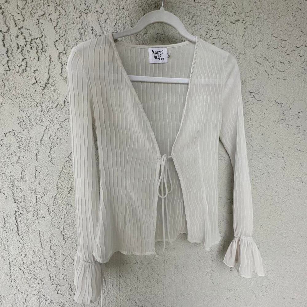 Princess polly white long sleeve